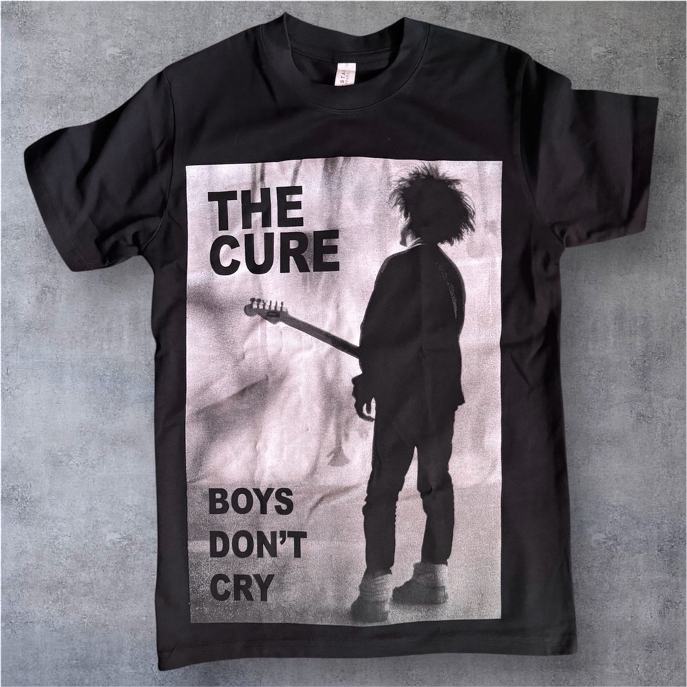 The Cure Boys Don't Cry Graphic Tee - Black